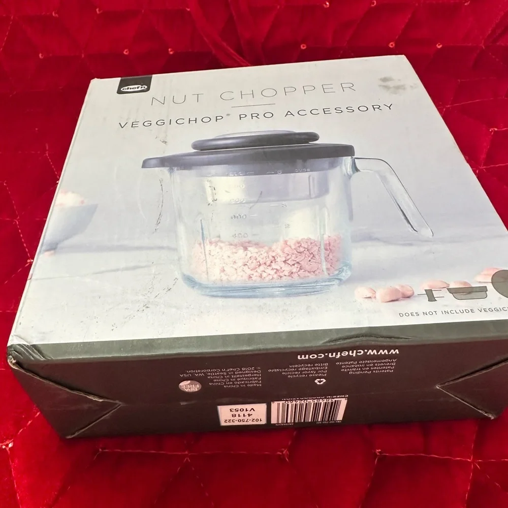 🆕Chef’n Nut Chopper Veggichop Pro Accessory